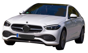 Tam Set araç dönüşüm kiti W206 W205 Facelift Bodykit ön dudaklar Mercedes Benz c-class W206 için ön tampon bakmak - Product Image 3