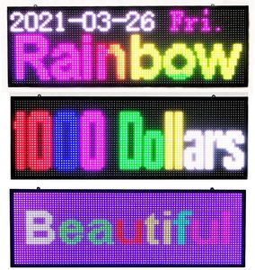 P10 Smd3535 полноцветный светодиодный цифровой экран прокрутки P10 светодиодный дисплей модуль светодиодный прокрутка цифровой экран - Product Image 5