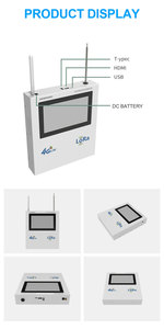 G101L Larga Distancia WIFI pantalla táctil Alerta Médica enfermera intercomunicador llamada campana clínica hogar sistema de llamadas inalámbricas para Hospital - Product Image 5