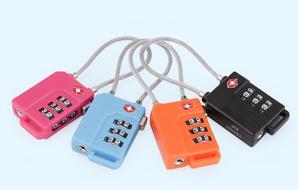 TSA跨境tsa海关锁塑料密码锁 - Product Image 5