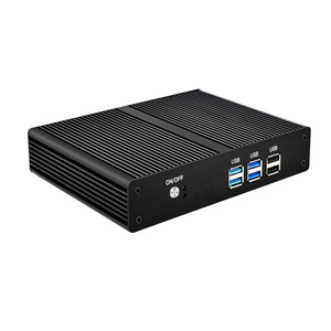 Minitree Fanless Mini PC Pentium 3556U 2955U Win7 Win10 <strong>Linux</strong> LAN Small Box Office Pc Sell <strong>Computer</strong> HD VGA Dual Display <strong>Tiny</strong> Pc - Product Image 4