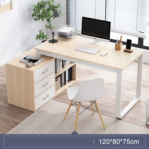 Simple moderno casa esquina escritorio de la computadora de aprendizaje escritorio con cajón - Product Image 6