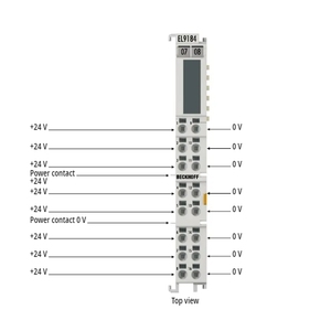 Beckhoff EL9184産業用制御PLCオリジナルの新しい端子入出力 (IO) モジュール - Product Image 2