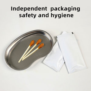 Dynarex rõ ràng Pididone iốt swabsticks 50 cá nhân lá đóng gói khử trùng da chuẩn bị CE y tế hàng tiêu dùng - Product Image 4