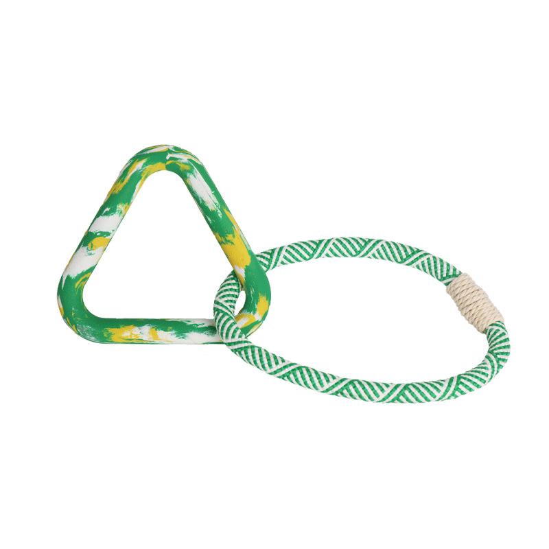 Triangular cotton rope
