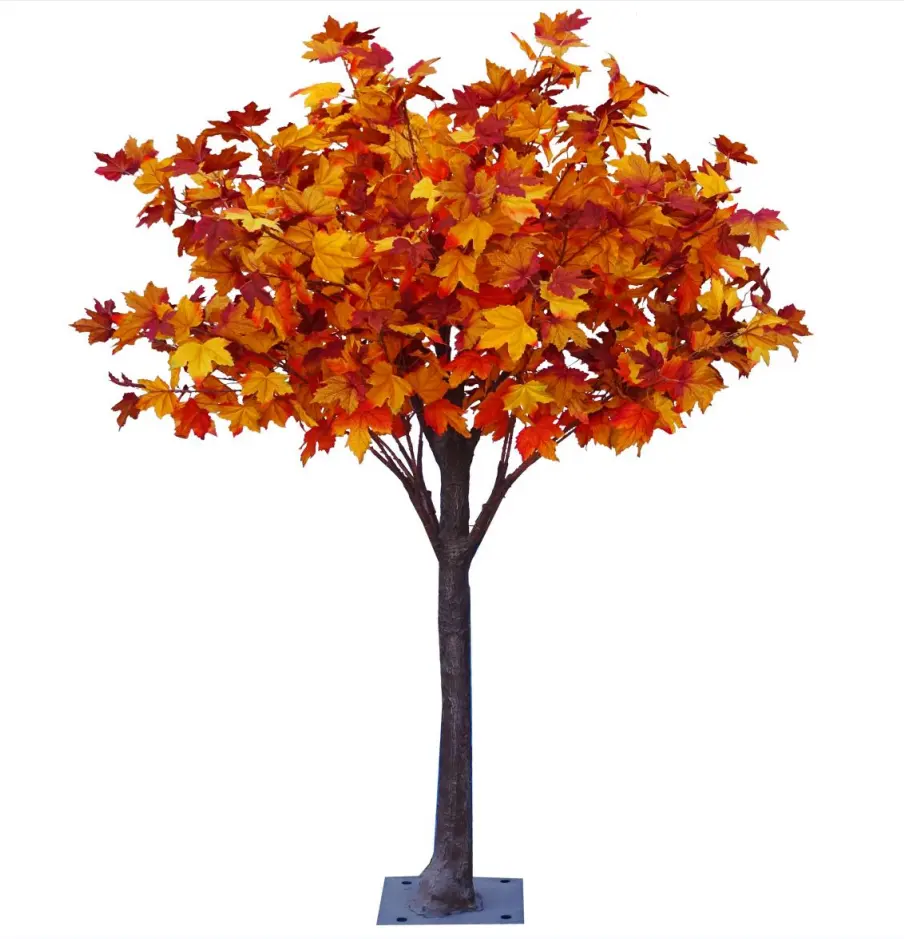 The High Quality Color Artificial Maple-Leaf Tree For indoor and Outdoor For Hotel or Wedding or Party Decoration