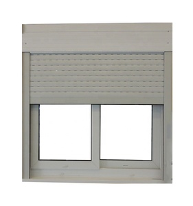 廉价铝卷帘窗国产设计定制窗卷帘窗百叶窗 - Product Image 1