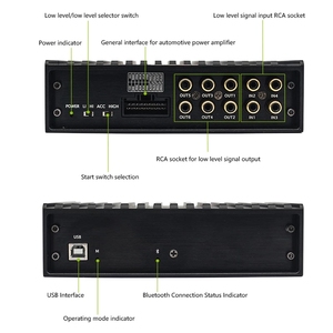 Procesador <span class=keywords><strong>dsp</strong></span> para coche, de 4 canales amplificador de audio, <span class=keywords><strong>dsp</strong></span> - Product Image 5