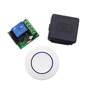 Interruttore telecomando universale 433 Mhz modulo trasmettitore e ricevitore RF 433 mhz Controller interruttore luce relè 1CH 24V - Product Image 1