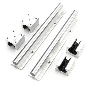 <strong>Custom</strong> processing woodworking table saw <strong>slide</strong> <strong>rail</strong> machine tool <strong>slide</strong> <strong>linear</strong> optical axis aluminum bracket guide <strong>rail</strong> SBR35UU - Product Image 6