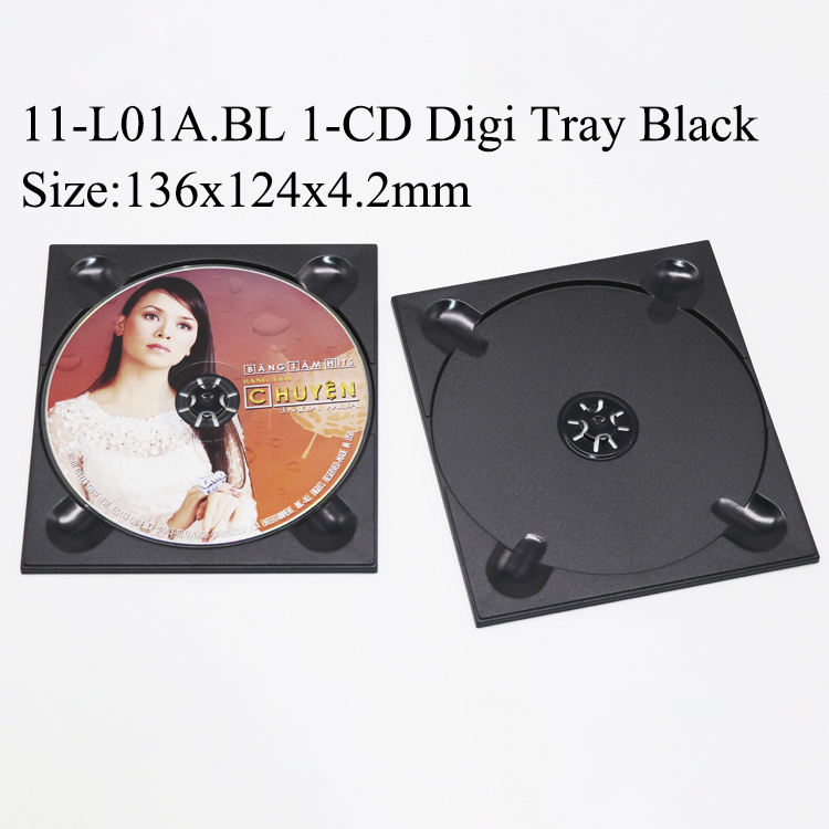 Plateau numérique 1 CD noir L01A