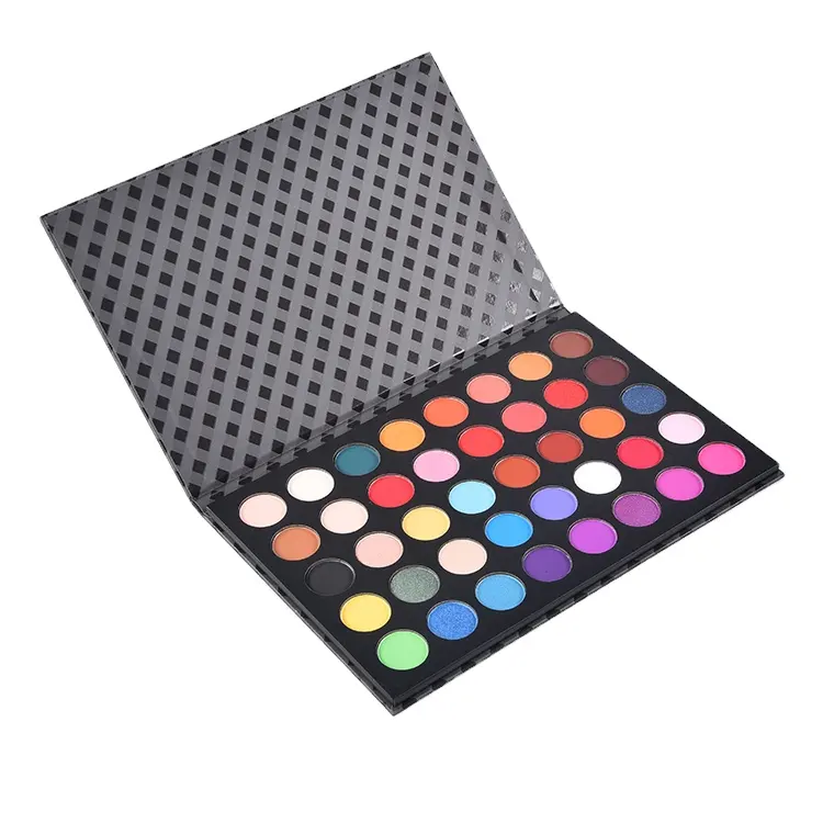 Amazon's selection of 40 glitter eye shadow customize Low MOQ wholesale eye makeup eye shadow for brands