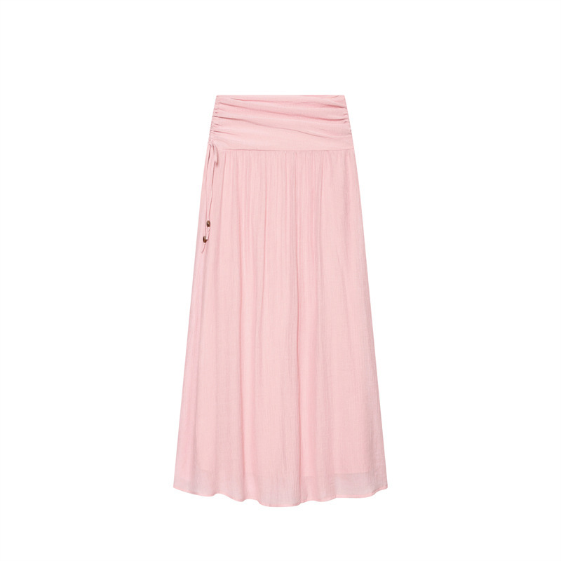 robe longue rose