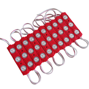 สัญญาณไฟ LED โมดูลไฟ OEM 75สีสว่างมาก8218โรงงานขนาดใหญ่สีขาว12V 3 LEDs/PC 2ปี - Product Image 1