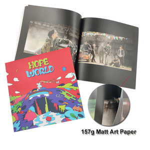 Custom Printing New Design Kpop <strong>Photo</strong> Album Series Book Coffee Soft Cover Memory <strong>Photo</strong> Book - Product Image 5