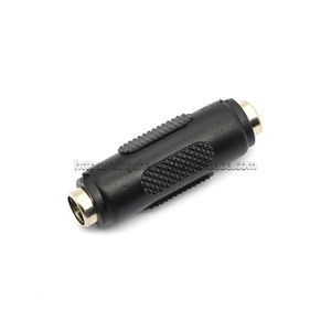 DCパネル取り付けアダプターコネクタソケットメス-メス5.5 * 2.1mm変換ヘッド用単相電源ジャック - Product Image 2