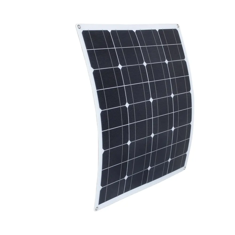 Günstigster Direkt verkauf Flexible Solarpanel-Pakete 50W 100 Watt Leicht gewicht Flexibilität Solar panel