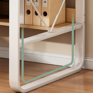 New Modern Office Furniture Particle Board Desktop <strong>Computer</strong> Desk with <strong>Three</strong> Draws Wooden <strong>Computer</strong> Desk - Product Image 6