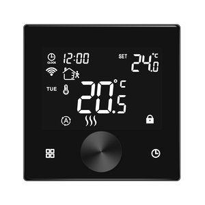 Controllo remoto Wireless Wifi Smart Home termostato con controllo settimanale programmabile sensibile manopola di controllo Wifi termostato di riscaldamento - Product Image 1