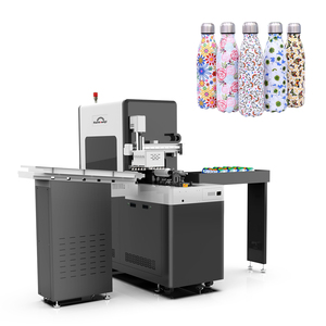 Large Format <strong>Cylinder</strong> <strong>Screen</strong> Printer For Buckets Drums Heavy Duty Industrial Model High Speed Rotary Printer