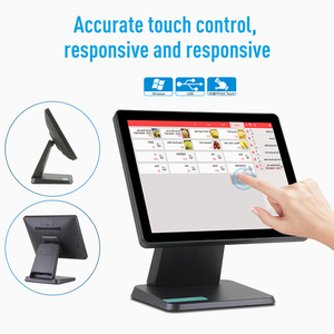 15'' Ordering Machine Desktop <strong>Computer</strong> Single Double Retail Pos Touch Screen Monitor All in One Pos <strong>System</strong> With Wind Ows <strong>Android</strong> - Product Image 4
