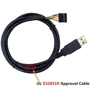 OEM hizmeti Header USB TTL 3.3V seri UART dönüştürücü kablosu ile FTDI Chip uçlu konsol kablosu - Product Image 4