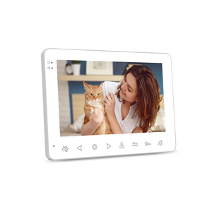 Super slim vídeo puerta teléfono intercomunicador timbre sistema funciona con commax 1080P 960P