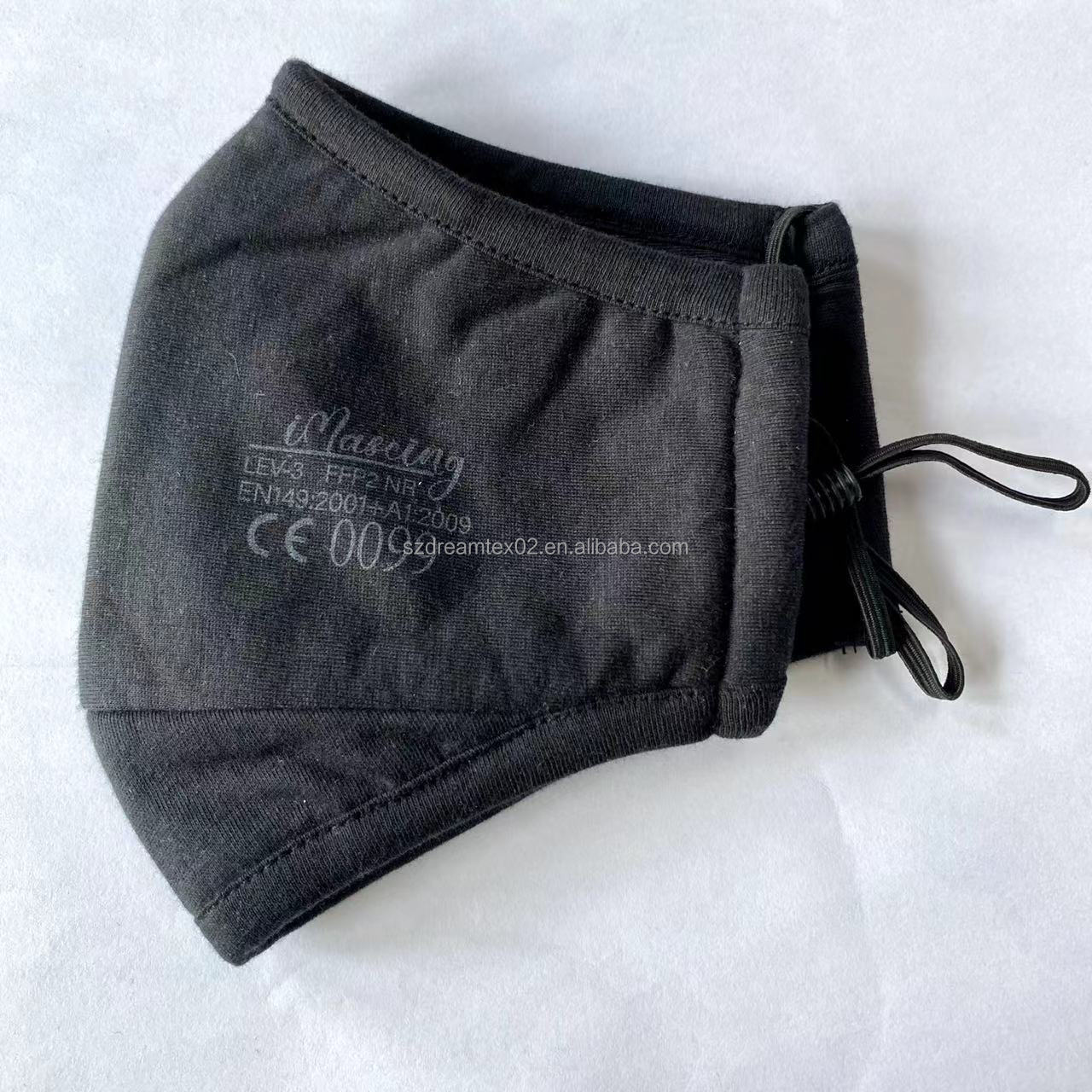 ffp2 cotton face mask adult reusable washable breathable custom print cotton mask
