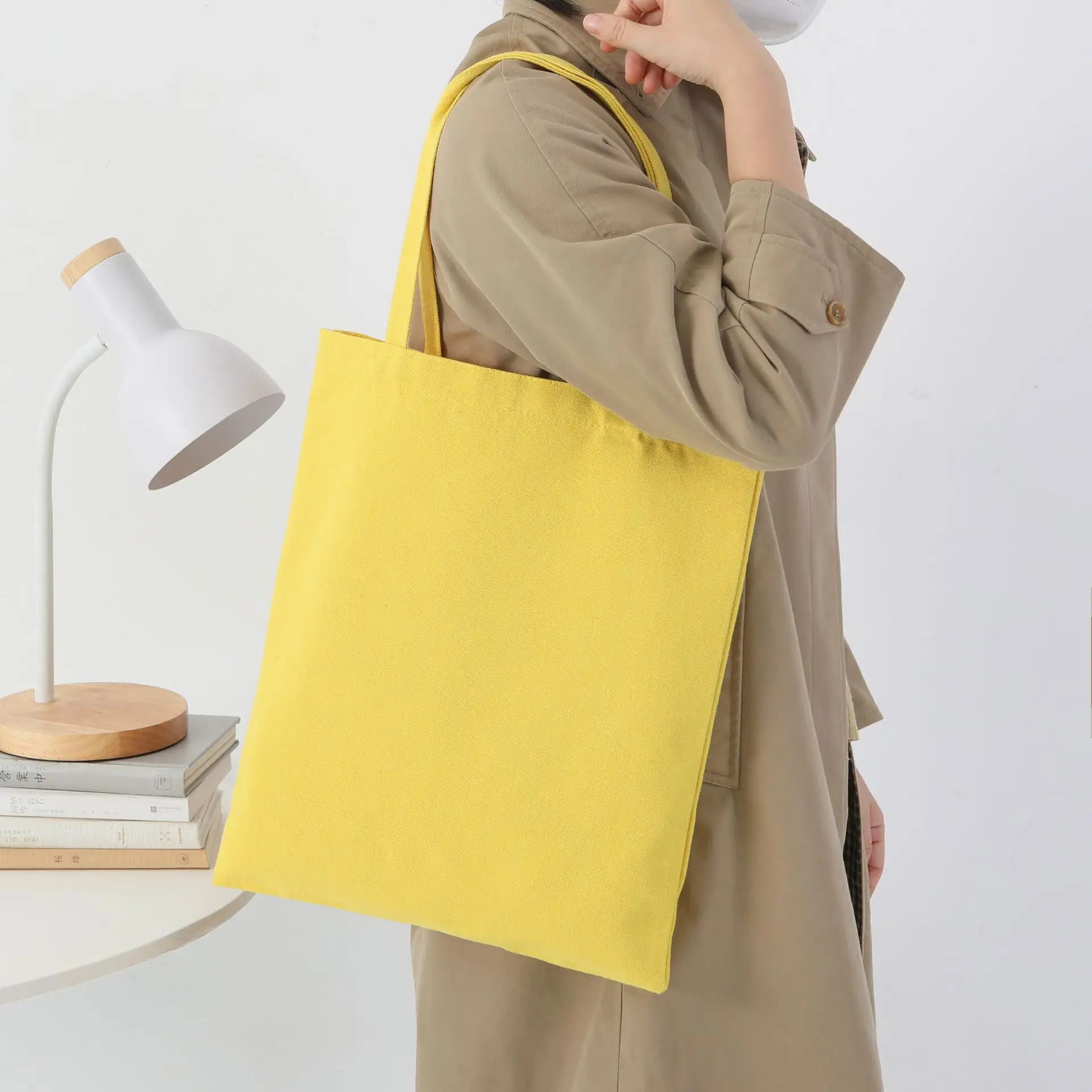 Summer Weekender Custom Design Tote Bag Makeup Eco-Friendly Fabric Canvas Bags