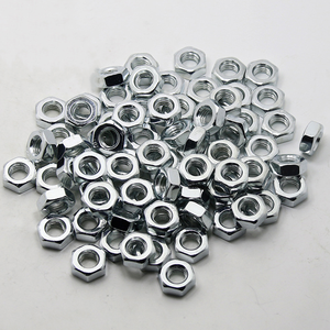 ANSI/ASME B18.2.2 sınıf 2 1/4 "5/16" 3/8 "1/2" 5/8 "somun galvanizleme beyaz veya sarı renk inç bbsw Hex somun - Product Image 6