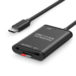 Typ C Kartenleser, 3-in-1 USB 3,0 Tragbare Speicher Kartenleser und USB C OTG Adapter für SD/TF karte - Product Image 5