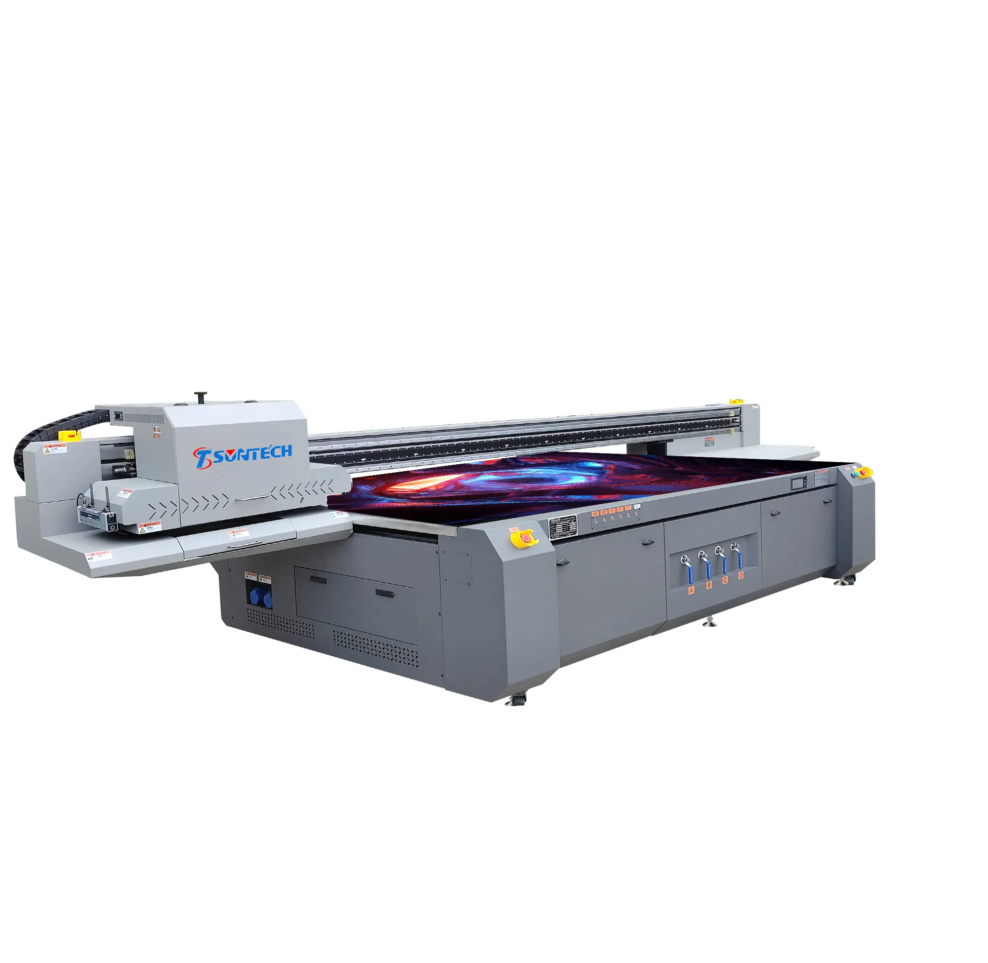 3D efeito UV industrial máquina de impressão plana impressora Uv 3220 para madeira vidro metal acrílico telhas cerâmica plástico