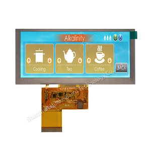 Alta calidad 4,6 "TFT LCD Módulo Barra estirada Tipo Lcd RGB 24bits 4,6 pulgadas 800*320 Bar TFT LCD Pantalla para sistema de servidor - Product Image 1