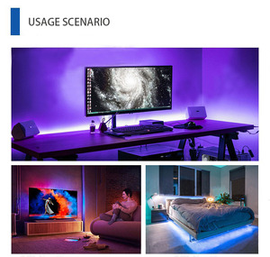 リモートWifi BTコントロールLEDストリップライトセット様々なプラグ - Product Image 6