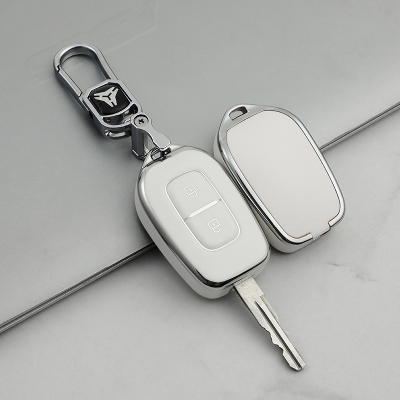 C White + Key Ring