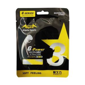 YOUNGJOY alta calidad 0,7mm polímero nailon multifilamento máquina encordado durabilidad raqueta bádminton red encordado - Product Image 3