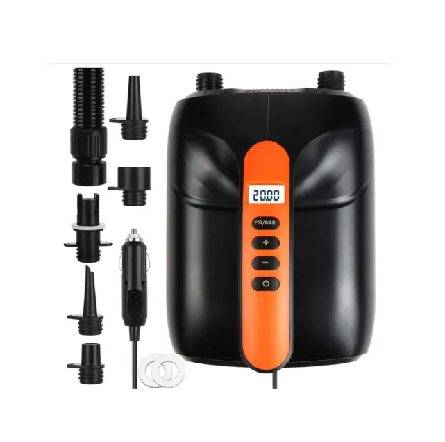 Stermay Surfboard SUP Tools Built-in Two Pumps Fast inflate and Deflate Electric Air Pump