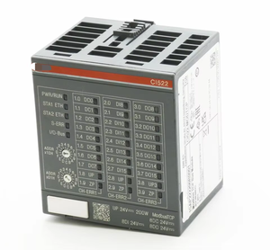 New Original Ready Stock CI522 CI522-MODTCP 1SAP222200R0001 E: G0 <strong>Modbus</strong> <strong>TCP</strong> Bus <strong>Module</strong> -unused- Industrial Automation PAC - Product Image 1