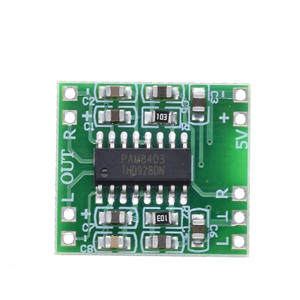 <strong>PAM8403</strong> module digital power amplifier board miniature class D power amplifier board 2 * 3 w high 2.5 ~ 5 v USB power supply