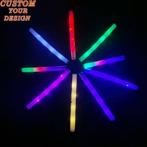 Glow Stick Neon Party Supplies Colorful Led Light Wholesale 2024 2025 Best Business Custom glow foam sticks