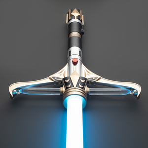 Sabers Xeno3.0 Pixel Premium Crossguard Lightsaber, yetişkinler için 34 yazı tipi filmde Jedi Master Stellan Gios tarafından kullanılır. - Product Image 1
