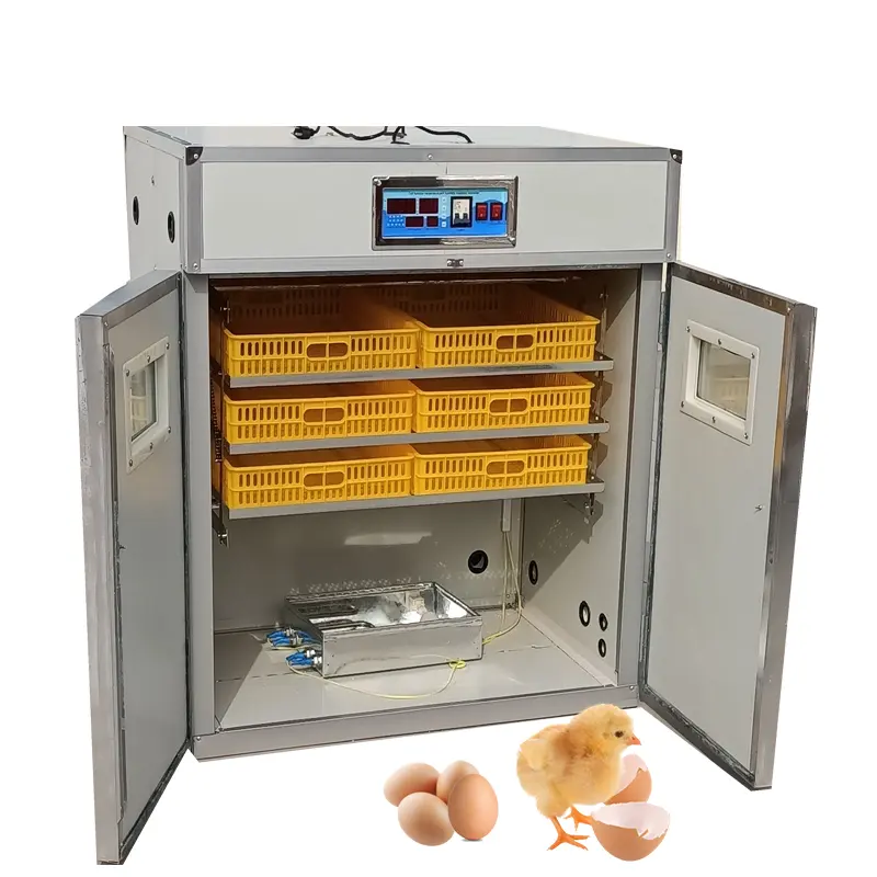 Vendita calda grande uovo di gallina incubatore per la vendita jn5 60 incubatore per uovo di gallina 5000 uovo solare incubatore completamente automatico