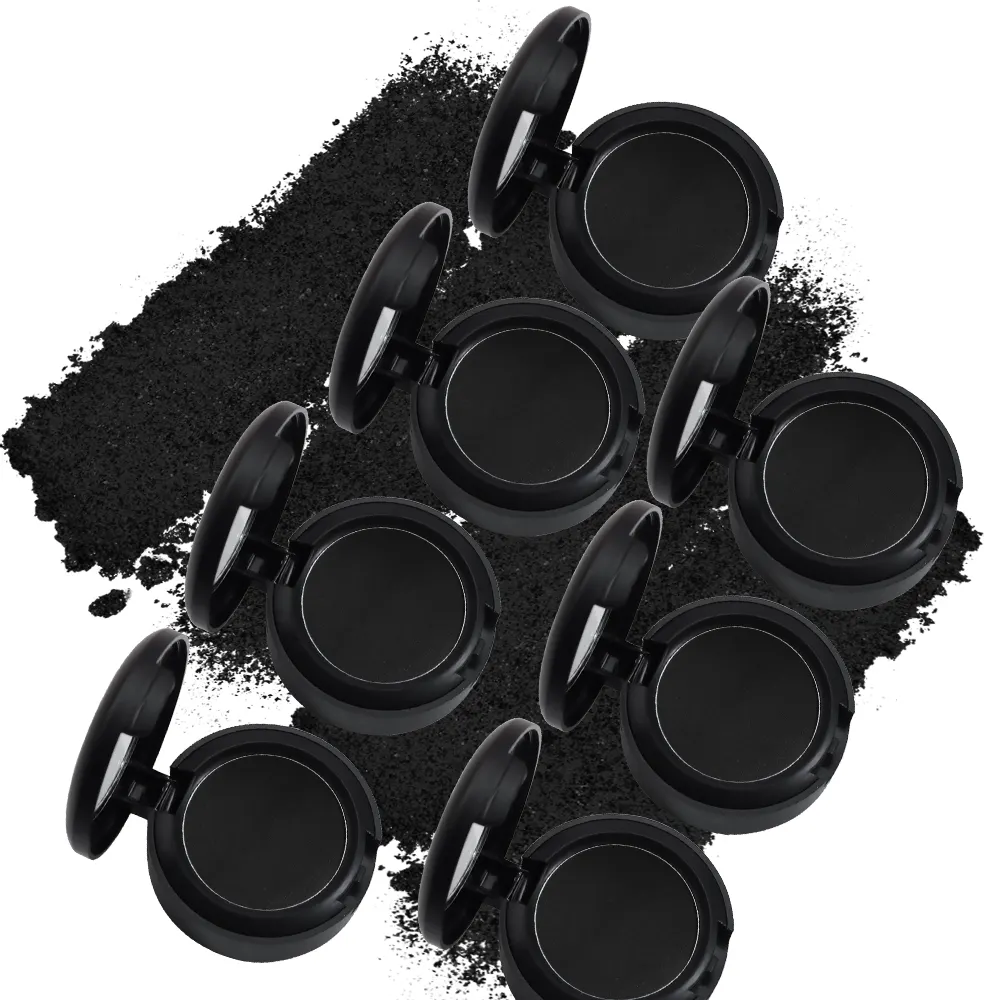 Einzelausführung schwarz-Eyeshadow Anbieter Make-up individuelles Logo Eigenmarke Kosmetik-Augenblende