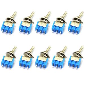 AIsmartlink Mini interruttore a levetta 6A/125V 3A/250V E-eccezionale MTS102 3 pin 2 posizioni per Raspberry Pi - Product Image 1