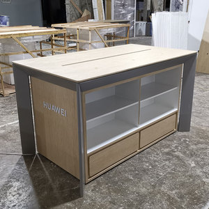 Estante de exhibición modular portátil para computadoras y teléfonos móviles Estilo moderno para pantallas de tienda de experiencia digital