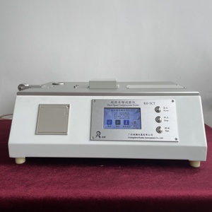 Máquina de prueba de resistencia a la compresión de corto alcance SCT, probador de compresión TAPPI T826 DIN 54518 BS 7325 ISO 9895-2008 - Product Image 2