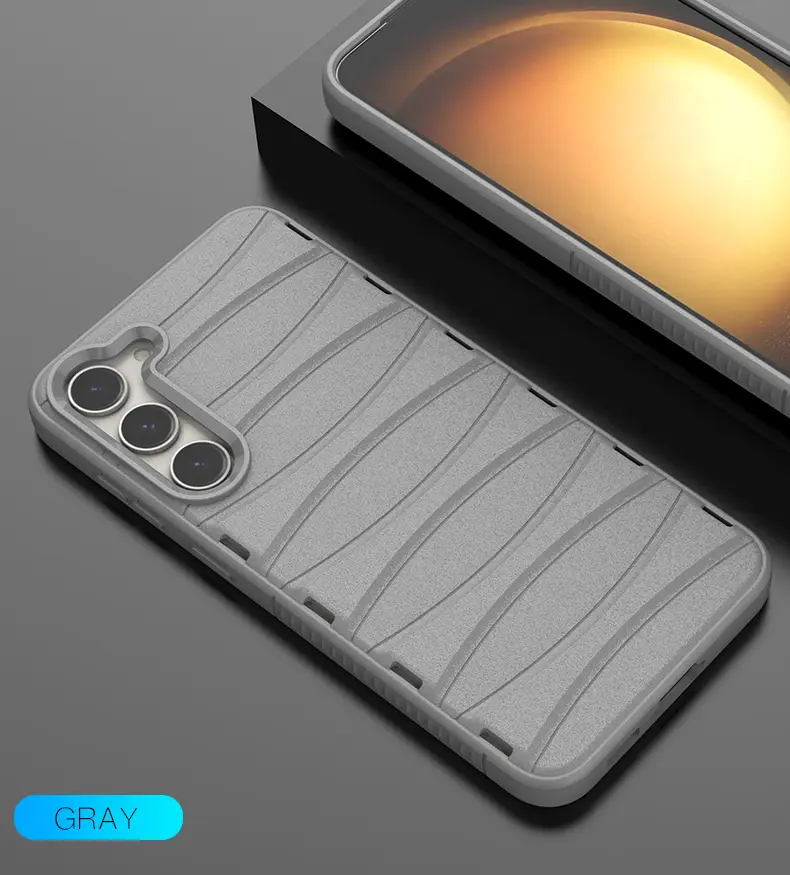 BIBERCAS casing ponsel Ultra, casing penutup ponsel longgar panas untuk Samsung Galaxy A13 A14 A24 A34 A54 S23 Plus