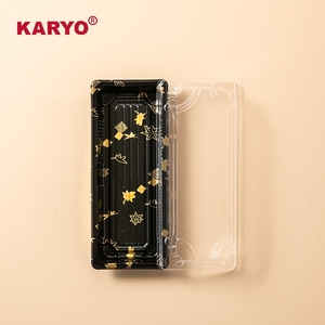 1102 trong suốt rõ ràng nắp hộp hộp khay container Takeaway nhựa bao bì <span class=keywords><strong>Sushi</strong></span> tấm cho nhà hàng - Product Image 4