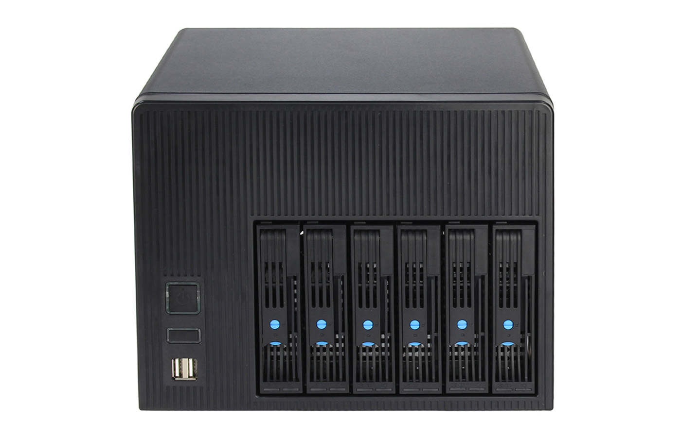 6 baies 2,5''/3,5'' SSD/HDD