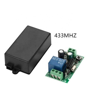 433MHz 1 Channel Wireless <strong>Remote</strong> <strong>Control</strong> Switch Receiver Module 220V Support 433 MHz RF Frequency Transmitter